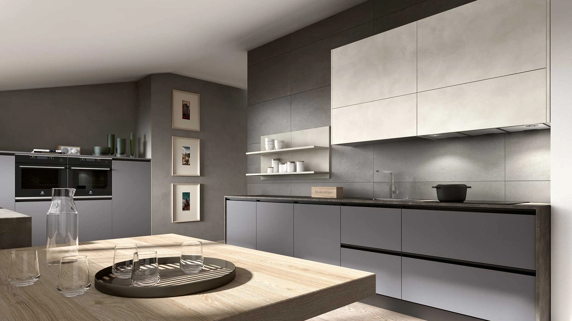 Cucina Moderna angolare Ventidue & XL 14 di GM Cucine