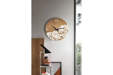Orologio Clock collection 9 grafiche diverse per personalizzarlo di Tomasella