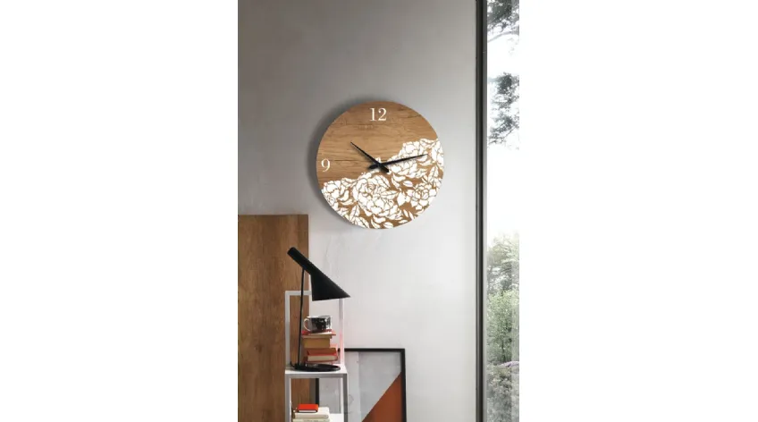 Orologio Clock collection 9 grafiche diverse per personalizzarlo di Tomasella