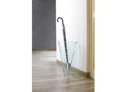 Portaombrelli in vetro trasparente Kristal di Unico Italia