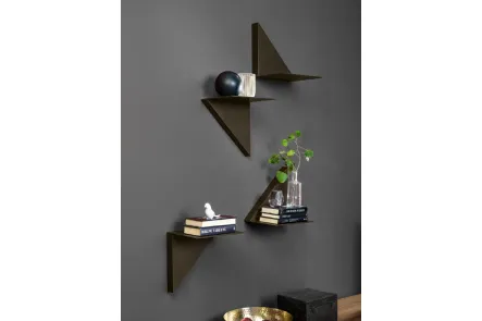Mensola di design in metallo Vela di Tonin Casa