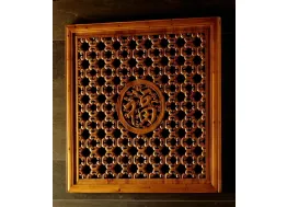 Pannello Decorativo in legno intarsiato a mano di Stones