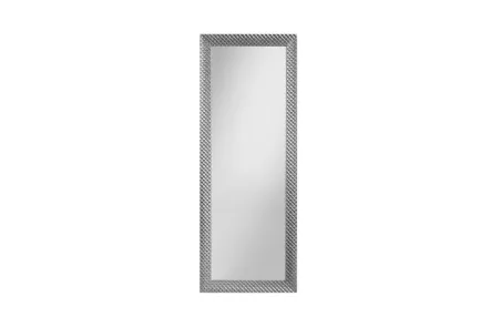 Specchio con cornice in legno con effetto matelassé in rilievo Paris di Unico Italia