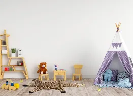 Tappeto cameretta per bambini Animals Giraffe brown Scheda Sitap