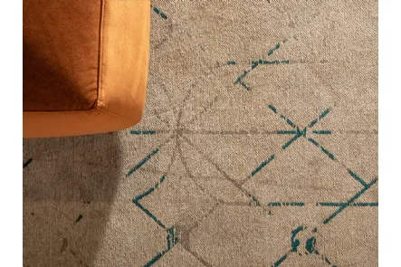 Tappeto Geometric con linee sottili che si intersecano tra di loro di Tonin Casa