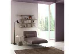 Tavolino rotondo Keoz in MDF con struttura in metallo di Stones
