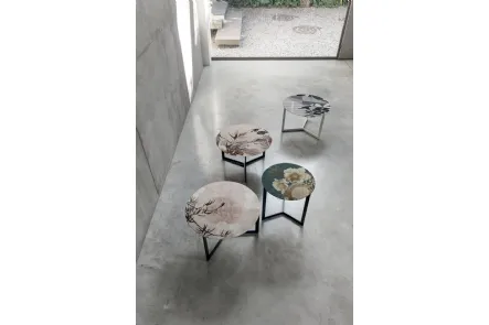 Tavolino  Joy Decor in laccato anche con grafiche disponibili di Tomasella