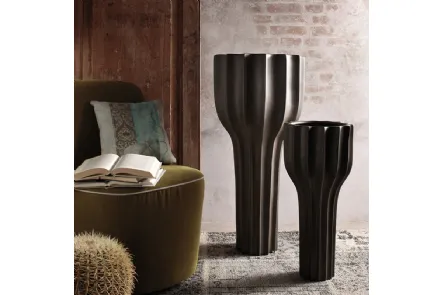 Vaso Line Big in ceramica di Adriani e Rossi