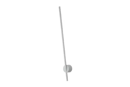 Lampada da parete Shanghai Bianco con struttura in alluminio e diffusore opale di F_A_N_ Europe