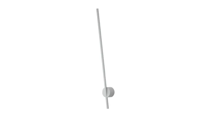 Lampada da parete Shanghai Bianco con struttura in alluminio e diffusore opale di F_A_N_ Europe