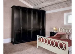 Armadio classico con ante battenti in laccato opaco Ancora di Tonin Casa