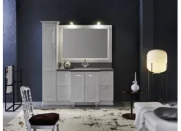 Mobile da Bagno classico in laccato lucido ACANTHIS AC13 di Compab