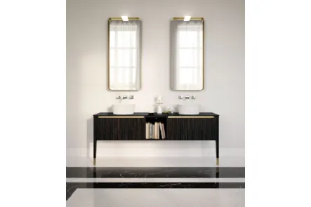 Mobile da Bagno a terra in essenza legno Art 03 di Puntotre