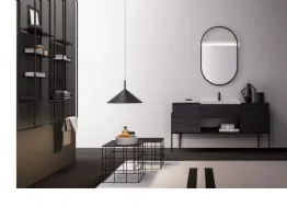 Mobile da Bagno in legno e metallo Industrial Urban Contrast di Ardeco