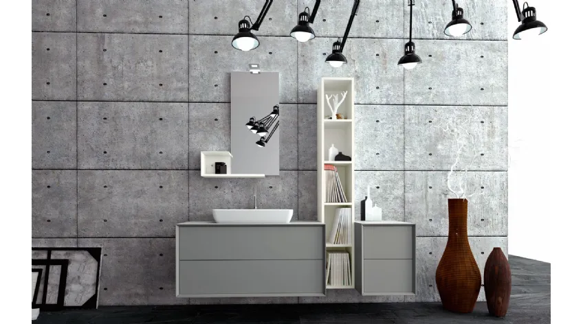 Mobile da Bagno M2 Composizione 1 di Puntotre