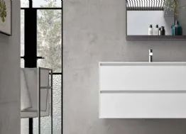 Mobile da Bagno in laccato opaco bianco Start Block 05 di Ardeco