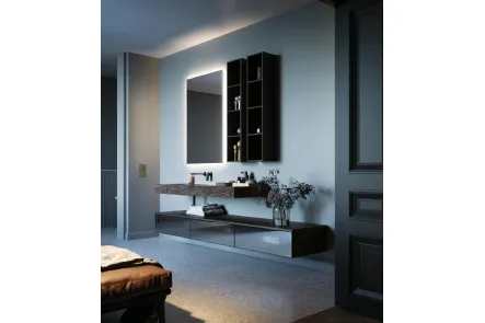 Mobile da Bagno Sistema Maniglia Composizione 15 di Puntotre
