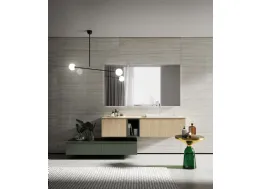 Mobile da Bagno Sistema Maniglia Composizione 24 di Puntotre