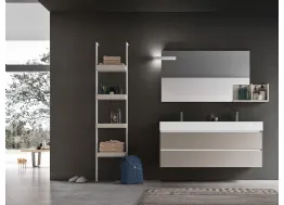 Mobile da Bagno sospeso in laccato opaco Start Play 04 di Ardeco