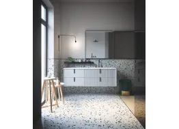 Mobile da Bagno sospeso laccato opaco Vertigo 10 di Puntotre