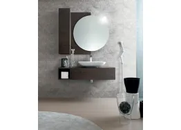 Mobile da Bagno sospeso in melaminico Wind 51 di Ardeco