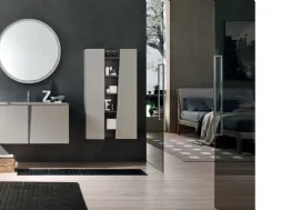 Mobile da Bagno in laccato opaco e lucido Wector 11 di Ardeco