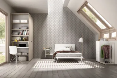 Camera per single Room107 di Zg Mobili
