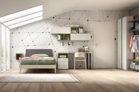 Camera per single Room110 di Zg Mobili