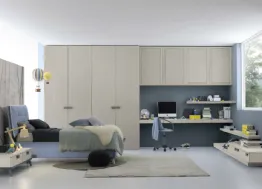 Cameretta componibile Golf C120 in melaminico di Colombini Casa