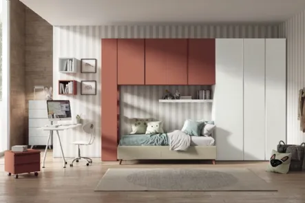 Cameretta a ponte Golf C150 in melaminico di Colombini Casa