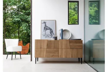 Comò Design in Rovere massello di Devina Nais
