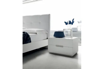 Comodino Joy in laccato opaco di Maronese Acf