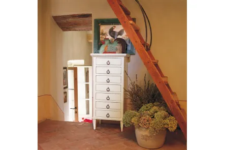 Settimanale Vania in legno laccato di Tonin Casa
