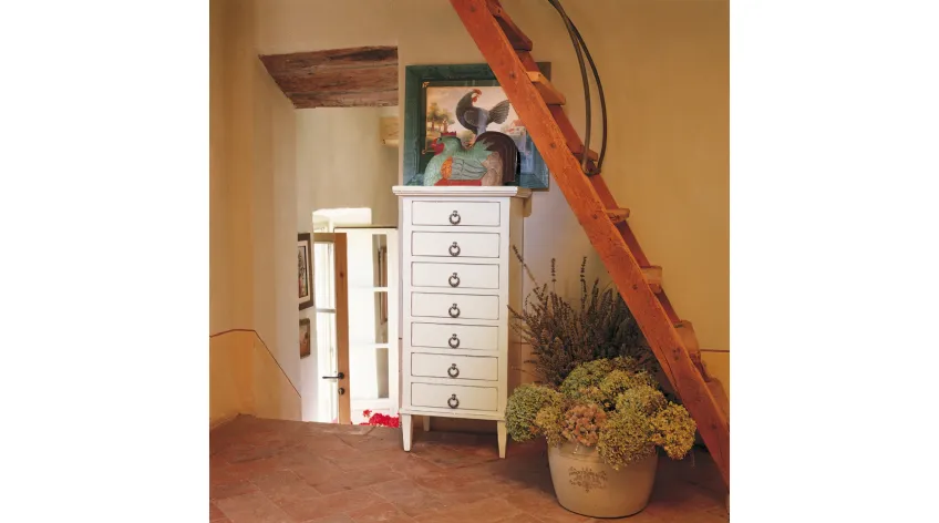 Settimanale Vania in legno laccato di Tonin Casa