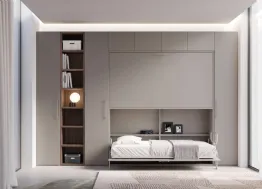 Letto a scomparsa Nikai Doppio di Nardi Interni