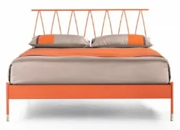 Letto di design in ferro battuto Agave di Cantori