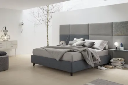 Letto sommier Boiserie in tessuto di V&Nice