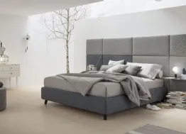 Letto sommier Boiserie in tessuto di V&Nice