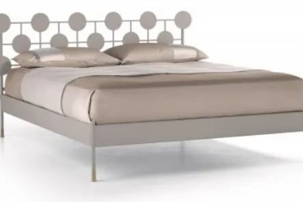 Letto in ferro battuto matrimoniale di design Dalia di Cantori