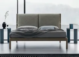Letto imbottito con testiera Espero di SantaLucia