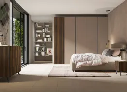 Letto con testiera Golf Narciso di Colombini Casa
