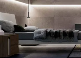 Letto moderno con testiera Levante di SantaLucia