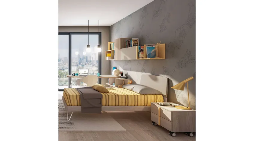 Letto singolo Bandy di Zalf