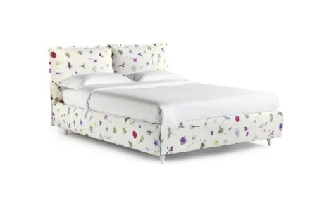 Letto in tessuto a fiori con contenitore So Wild di Noctis