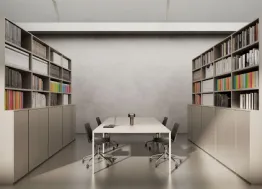 Libreria Ante battenti e ripiani Mobil Box Twist di Nardi Interni