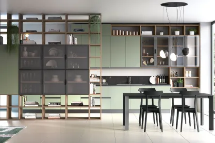 Libreria divisoria Golf Infinity I102 in melaminico di Colombini Casa
