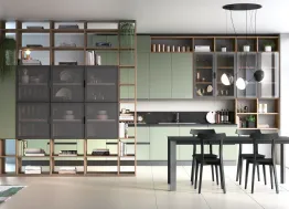 Libreria divisoria Golf Infinity I102 in melaminico di Colombini Casa