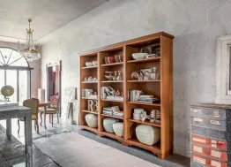 Libreria classica a muro in legno Gloria di Tonin Casa