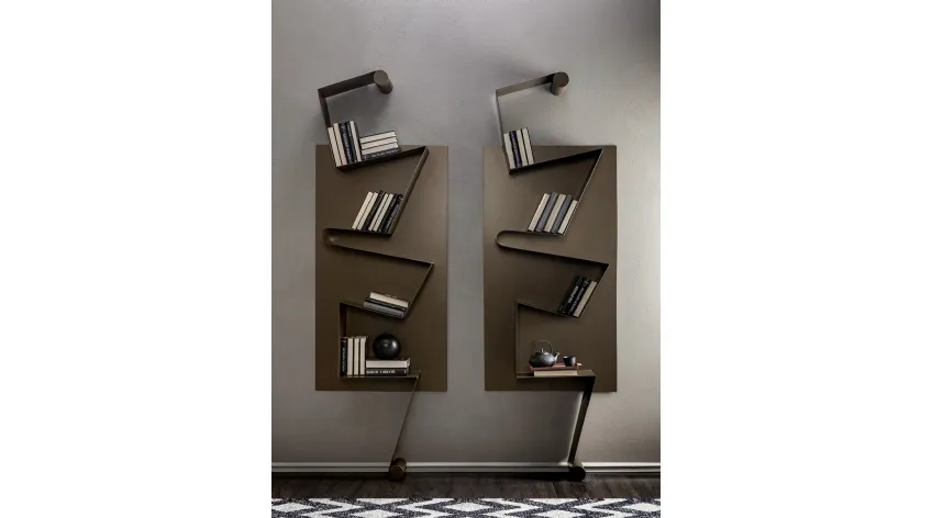 Libreria di design in metallo Nota Tonin Casa