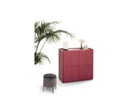 Madia Pica Legno Laccato Decorato 5 di Bontempi